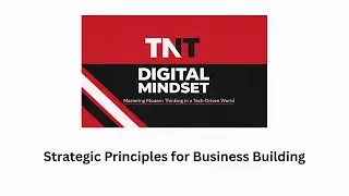 The TNT Digital Mindset - Strategic Principles for Business Building