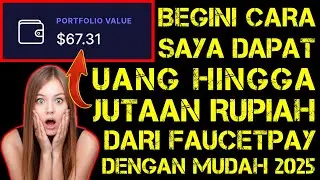 AUTO CUAN !! BTC FAUCET, FREE BTC FAUCET - FAUCET LEGIT 2025