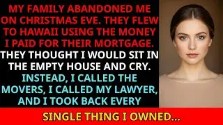 On Christmas Eve I Woke Up In An Empty House. My Whole Family Flew To Hawaii. I Called The Movers...
