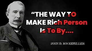 JOHN D. ROCKEFELLER QUOTES FOR SUCCESS  |&ldquo;Life lesson | #quotes #motivation #Fearlessmotivation