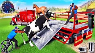 Animal Cargo Truck Driving Game 3D - Animal Transport Cargo Truck 2024 - Android Gameplay