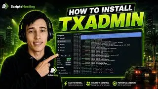 How To install TXAdmin | ScriptsHosting