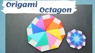 Origami Octagon - How to make a paper Octagon