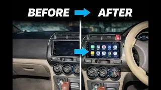Honda City Android Panel Installation | Before & After 🔥