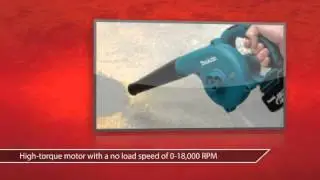 179 MPH 91 CFM Battery Handheld Blower - Makita Product Review Video