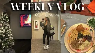 Weekly Vlog | Christmas Shopping, Decorating My Apartment, & EVEN MORE Friendsgivings LOL