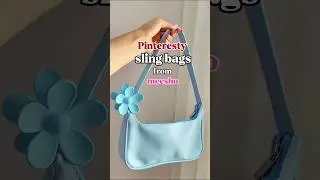 Pinteresty Affordable Sling Bags from Meesho🍒✨💸 #meesho #meeshohaul #slingbags #handbags #pinterest