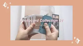 ORGANIZING MY PHOTOCARD BINDER #1 || allie.zen