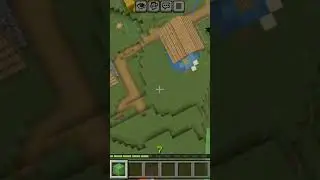 Minecraft clutch slime block + water bucket #ytshorts #youtubeshorts #shorts