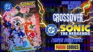 DC X SONIC The hedgehog DC SEGA PANINI Comics México Full review #929