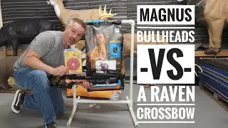 A Magnus Bullhead -VS- A 400+ fps Crossbow - Will It Fly?