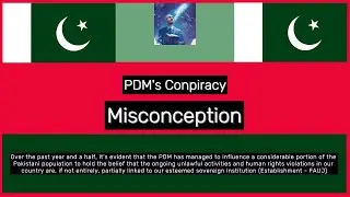 PDM's Conspiracy/ Establishment / Pakistan / Polictics