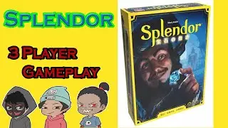 Splendor | Card Game | 3 Player Gameplay
