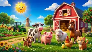 A Fazendinha Feliz 🐷🎶 | Música Infantil com Animais Dançando | Luli Club