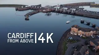 Cardiff From Above | 4K Drone Film with Relaxing Music