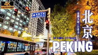 北京Citywalk🌃2公里穿越700年：北京最魔幻的時空折疊🍂金融大街、金融街購物中心、外匯管理局、 北交所、都城隍廟後殿、白塔寺