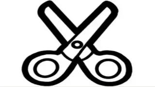 Scissor Drawing, Painting and Coloring for kids and toddlers | Draw Scissor #scissors #kanchi #draw