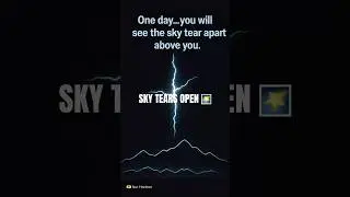 When The Sky Splits 🌌 #islamicshorts #faith #shorts