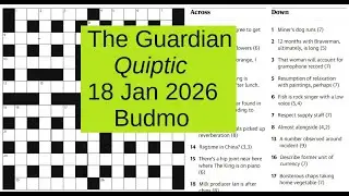 The Guardian Quiptic 1365