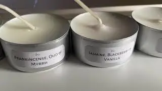 Coconut Rapeseed Wax Tealights from NAKEnDLE