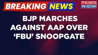 Breaking News | Delhi BJP's Virendra Sachdeva Detained, March Against Snoopgate Row | Latest Updates