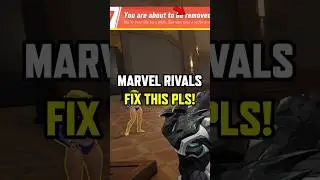 MARVEL RIVALS NEEDS TO FIX THIS ASAP 😭😭😭