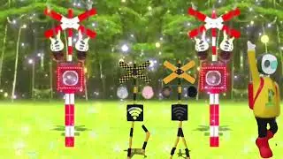 rail road rail crossing railway line #viral#video #踏切アニメ#踏切l
