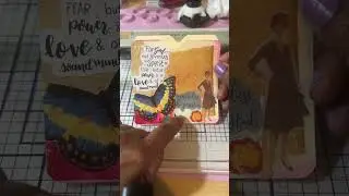 Pocket collage #journalpockets #collage #papercraftingfun #crafting #junkjournalfun