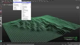 Maya 2014 Quickly Create Terrain with the Sculpt Geometry Tool Tutorial by Stuart Christensen