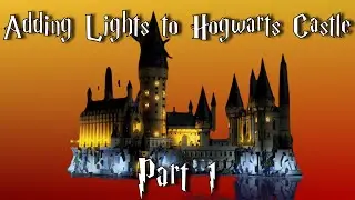 Jay Adds AMAZING Lights To His Lego Hogwarts Castle -  part 1
