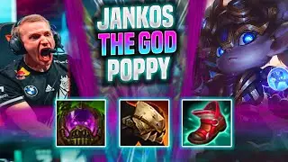JANKOS IS A GOD WITH POPPY IN KOREA BOOTCAMP! - G2 Jankos Plays Poppy Jungle vs Rek'Sai! |