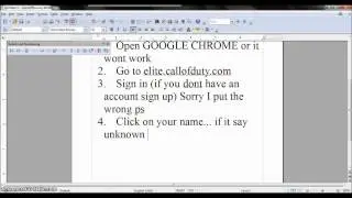 BR4G Tutorialz Ep 2 How to download your emblem to the PC from COD