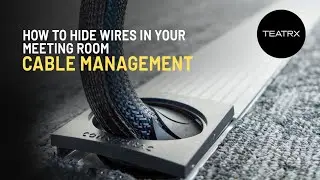 Sleek & Clean Meeting Room Cable Management