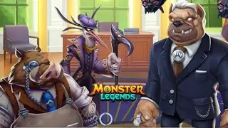 Monster legends Era Summon Tickets (x2050) President Canine (x1) Halloween Candy (x200) Blindsaur