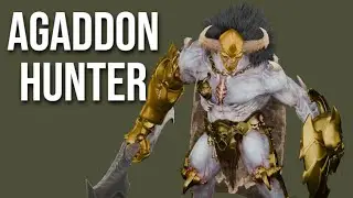 Agaddon Hunter - All Animations | DOOM The Dark Ages