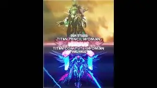 Titan Pencil Woman VS Titan Computer woman | Die Young