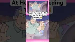 Helga&rsquo;s parents are mad that she needs therapy #helga #heyarnold #cartoonanalysis #toonnish #cartoon