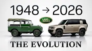 78 Year Evolution of LAND ROVER