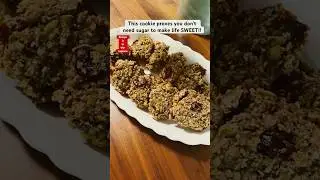 Peanut butter, Cranberry and oat Cookies