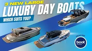 Maxim MAX43, Pardo GT 52 & Solaris Power 52 Coup&eacute; - Luxury Dayboats 