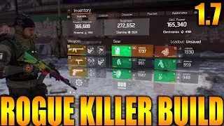 THE DIVISION 1.7 - BEST BUILD AGAINST ROGUES NINJABIKE BACKPACK | PREDATOR | BANSHEE BUILD