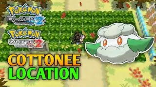 How To Catch Cottonee In Pokemon Black 2 & White 2 | Unova Pokedex