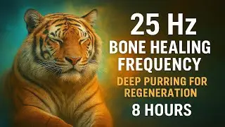 25Hz Bone Healing Frequency Deep Purring for Regeneration 8-Hour