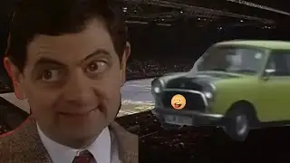 Mr Bean was being naughty in Torvill and Dean