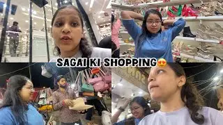 Babbu ki SAGAAI ki shopping kari start😍