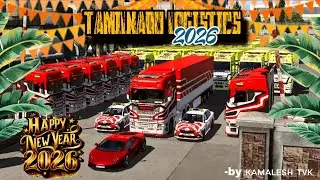 TIMEPASSGAMER_YT🧔🚛🚛 EURO TRUCK SIMULATOR2 LIVE 💕happy new year to all #2k26 #2k25