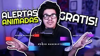 ALERTAS ANIMADAS GRATIS PARA TU STREAM (TUTORIAL STREAMELEMENTS) | Tutorial | UrbVic Gaming