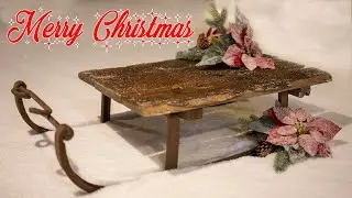 Реставрация старинных кованых эльфийских саней