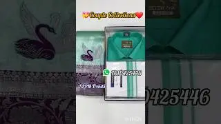 Couple Combo / Husband & Wife Matching Dresses / Function Dress collections #shorts #youtubeshorts