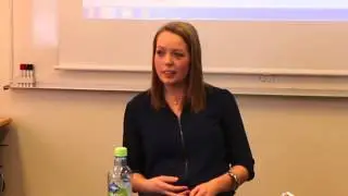 Ingrid Baukhol om skrivetrening ved Internasjonale studier, Lillehammer
